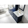 thumbnail image 5 of Design Element Milano 96" Double Sink Bathroom Vanity Modular Set in Blue, 5 of 13