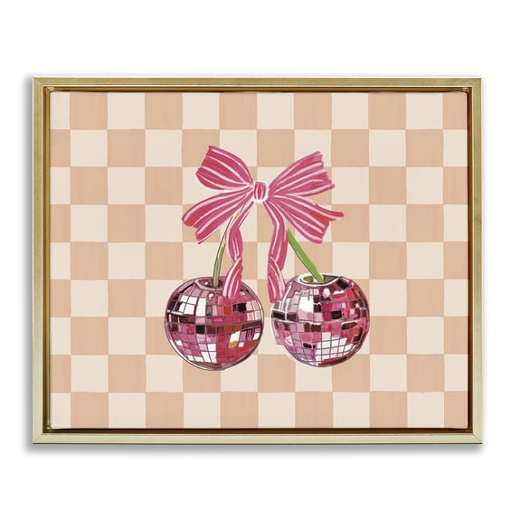 Stupell Industries Glam Gold Floating Frame Canvas Art, 21 x 17, by Amelia Noyes