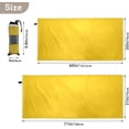 thumbnail image 3 of GZHJMY Yellow Beach Towel Oversized Towel Blanket, Thin Lightweight Microfiber Sand Free Quick Dry Towel, 30”X60” Multipurpose Pool Bath Yoga Swim Shower Towel, 3 of 7