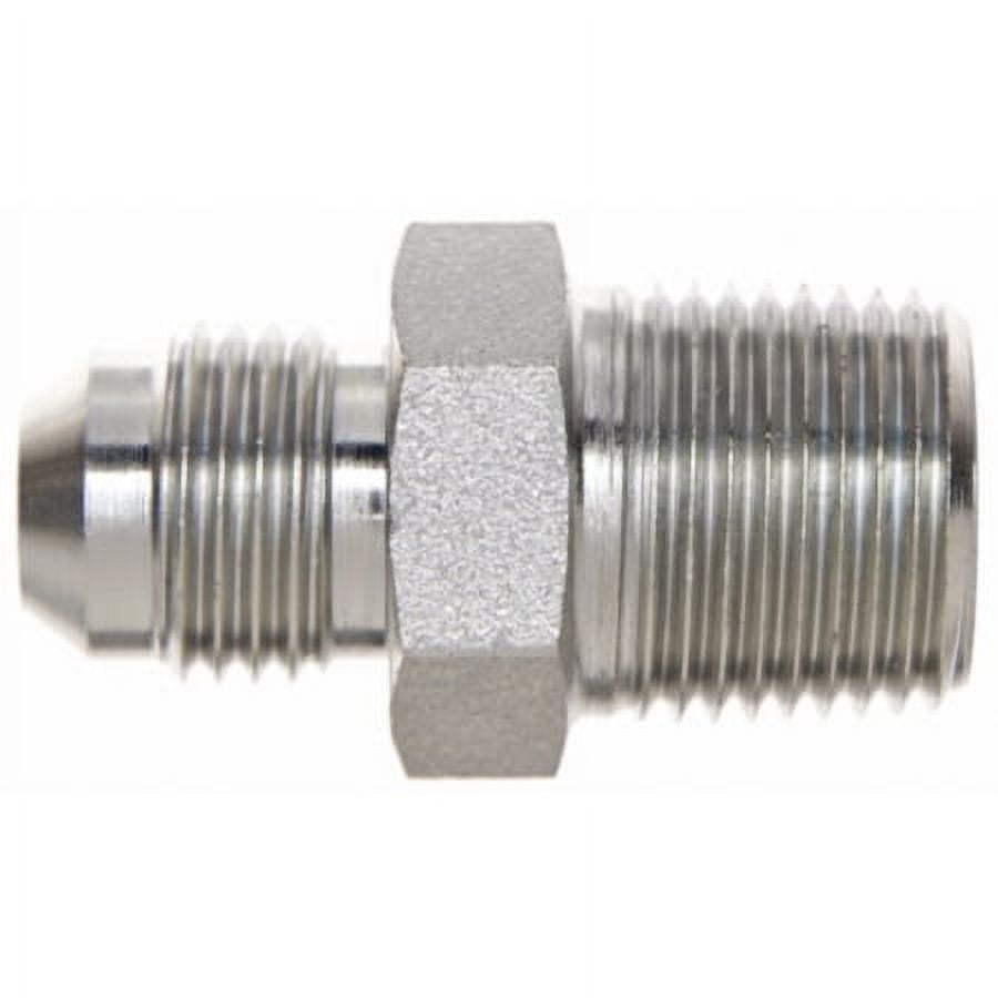 Male JIC 37 Flare to Male Pipe NPTF (SAE to SAE)
