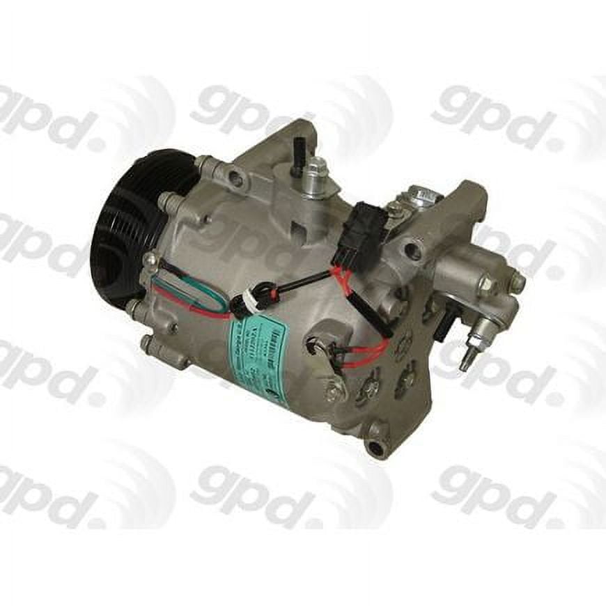 Global Parts Distributors 9644807 A/C Compressor W/Kit Fits select: 2007-2009 HONDA CIVIC
