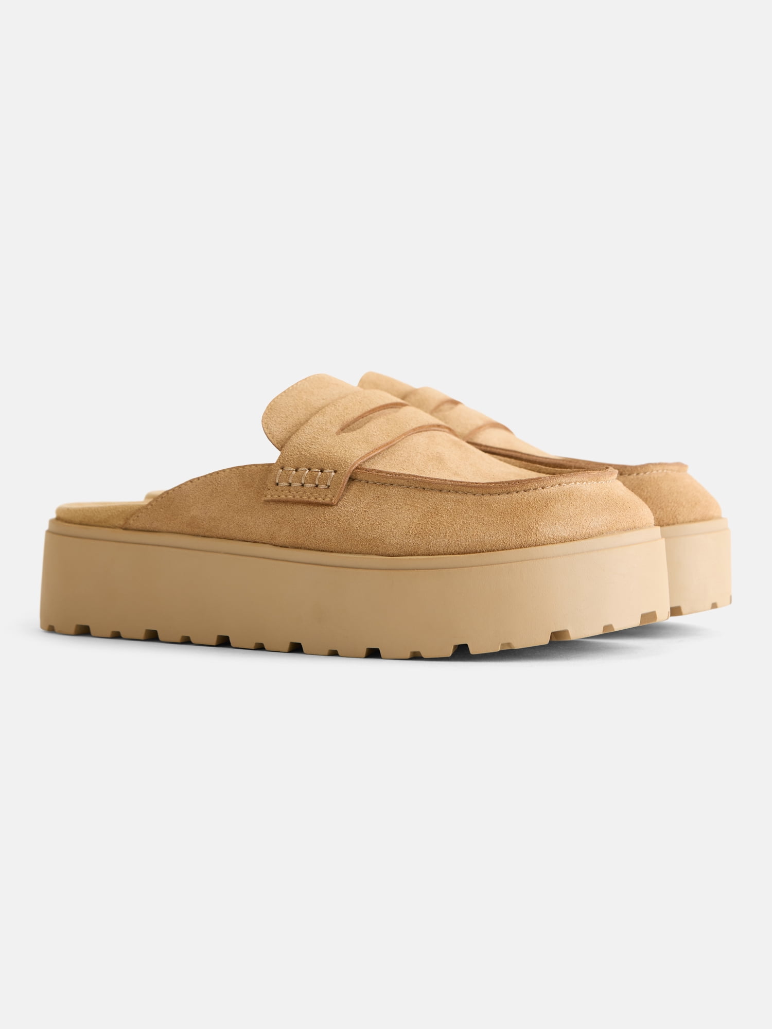 Weekend Academy Little & Big Girls Platform Loafer Clog Shoes