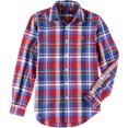 thumbnail image 1 of Ralph Lauren - Camisa Oxford a cuadros para hombre, color azul, XL Ralph Lauren Botones al frente, 1 of 1