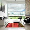 thumbnail image 6 of Ahgly Company Indoor Rectangle Patterned Mahogany Brown Area Rugs, 5' x 8', 6 of 6