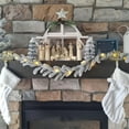 thumbnail image 3 of Christmas Decorations Outdoor Simulation Of Green Plants Vines Christmas Fireplace Wall Decorations Needles Vines Dining Table Decorations, 3 of 7