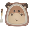 thumbnail image 6 of Ebros Wild Moose 5 Piece Organic Bamboo Dinnerware Set For Kids Children Toddler, 6 of 6