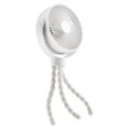 thumbnail image 1 of Stroller Fan,【16000mAh】Flexible Tripod Fan with 4 Speeds,Portable Personal Desk Fan,720° Rotating Fan for Stroller,Cribs,Car Seat - Blanct, 1 of 2