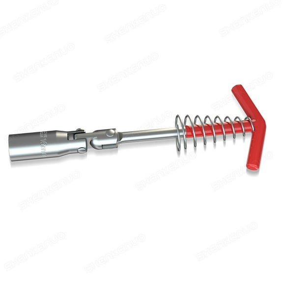 16mm 5/8" T-Handle Remover Installer Universal Spark Plug Socket Wrench Tool