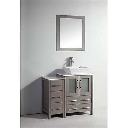 Legion Furniture WA7836LG 36 inch - Solid Wood Sink Vanity ...