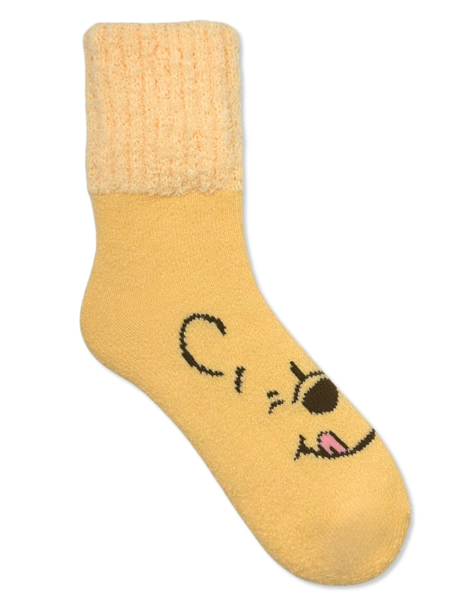 Disney Winnie the Pooh Women's Cozy Crew Socks, 2-Pack, Shoe Sizes 4-10