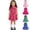 Hot Pink, variant on ATOGUTA Girls Denim Dress Summer Kids Skater Twirl A Line Tank Dress for School Casual Holiday Party Size 9M-5T, Green