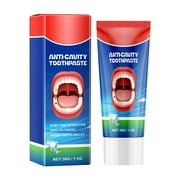 Anti-Cavity Fluoride Toothpaste with Nano Hydroxyapatite, For Gum Health, Helps Cavity Prevention and Enamel Protection, Anticavity And Antigingivitis, Dentist Recommended for Kids and Adults, 1 oz.
