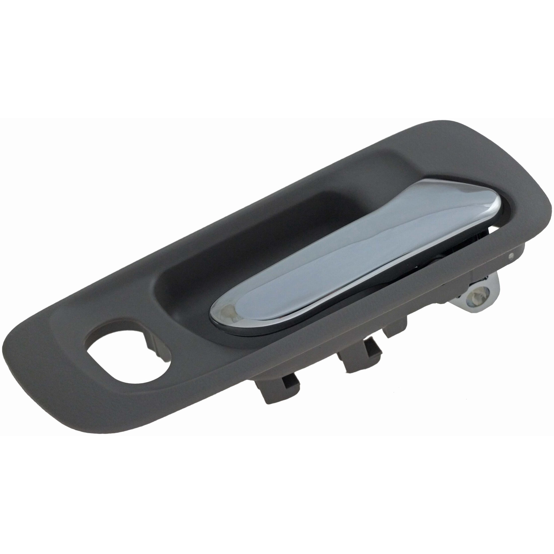 Dorman 92399 Front Passenger Side Interior Door Handle for Specific Honda Models, Chrome; Gray