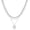 Coin, variant on women's layered silver necklace, sterling silver stackable choker necklace, fashionable layered chain necklace set, women's jewelry