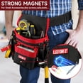 thumbnail image 3 of Cinturón de herramientas LEFOR·Z, bolsa magnética para herramientas, 14 bolsillos, para hombre, 3 of 8