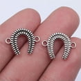 thumbnail image 1 of HOOUN 240 Pcs Antique Silver clevis Connectors 15x13MM B15436, 1 of 3