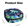 thumbnail image 2 of Frog Period Pouch: Stylish Sanitary Napkin Bag, Travel Pouch Necklace, and Makeup Travel Bag - Organize and Carry Your Feminine Hygiene Items with Ease 4.7x6.6x6.6 in, 2 of 6