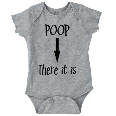 

Brisco Brands Poop There Is Funny Tag Team Song Unisex Baby Bodysuits