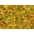 thumbnail image 1 of Ahgly Company Machine Washable Indoor Rectangle Transitional Yellow Area Rugs, 8' x 12', 1 of 7