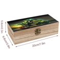 thumbnail image 2 of Moto Caja Organizadora de Madera Rústica - Caja Decorativa Multifuncional para Escritorio, Hogar, Oficina, Joyas y Manualidades, 2 of 6