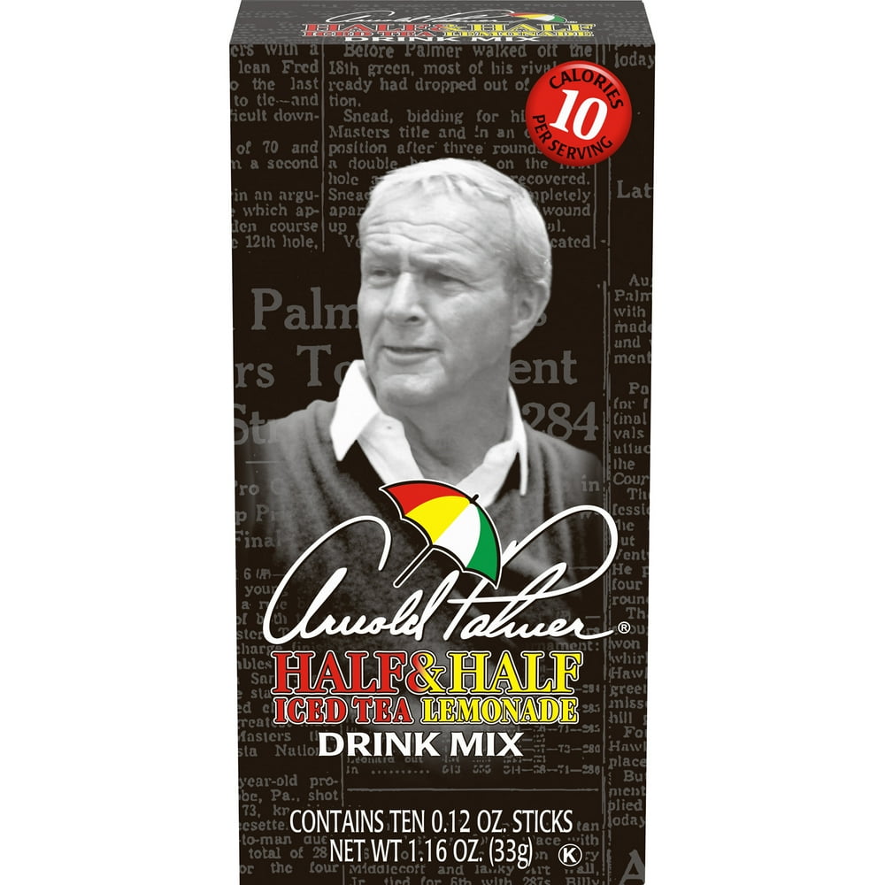 AriZona Arnold Palmer Half & Half Iced Tea Lemonade Naturally Flavored Powdered Drink Mix, 10 ct AriZona Arnold Palmer Half & Half Iced Tea Lemonade Naturally Flavored Powdered Drink Mix, 10 ct