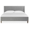 thumbnail image 2 of Magnussen Home Lindon Queen Grey Upholstered Island Bed, 2 of 7