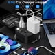 thumbnail image 4 of Inversor de corriente BESTEK de 200 W 12 V DC a 110 V AC con USB-C y USB-A, 4 of 8