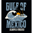thumbnail image 2 of Gulf of Mexico Always & Forever Youth Navy Blue Long Sleee Hoodie-XL, 2 of 3