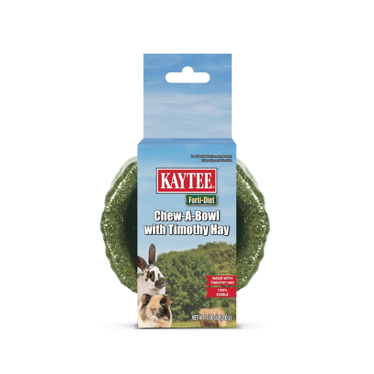 Kaytee Forti-Diet Timothy Chew-A-Bowl, Edible photo 1