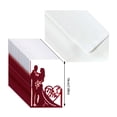 thumbnail image 3 of 20 Pcs/Ensemble Kit d'Invitations de Mariage, Enveloppes d'Invitation pour Douche Nuptiale, Fournitures pour Fête de Fiançailles, 3 of 3