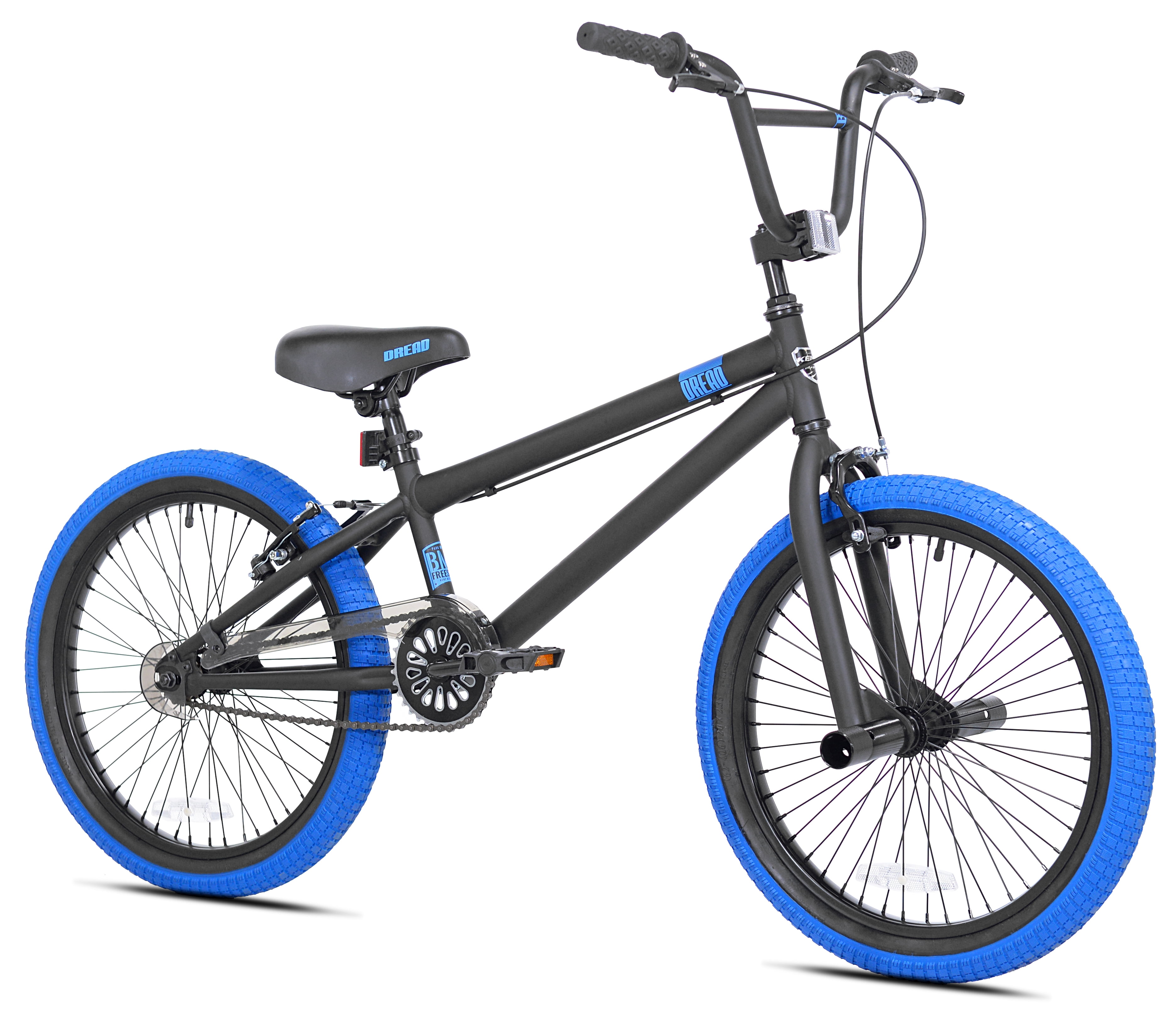 20 Dread Boy's BMX Bike, Blue and Black - Walmart.com