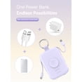 thumbnail image 3 of RORRY CharmGo Portable Charger, 5000mAh Power Bank - Apple Watch Charger with Built-in Cables,Travel-Ready Portable Charger for iPhone 18/17/ 16/15/14 ,Android ,Apple Watch Ultra2/11/10/9/8, Black-1, 3 of 7