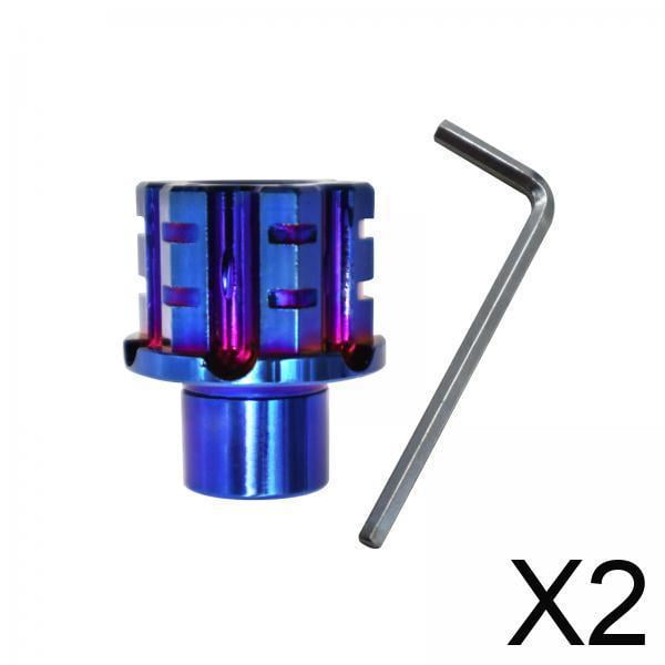 Funda para llave ,Funda para llave de motocicleta Llavero ,Llaveros Protector de la cubierta de la punta de la llave Motos,Protectores de cabeza de llave de motocicleta Aleación de titanio