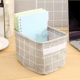 thumbnail image 5 of Farfi Household Closet Desktop Toy Clothes Storage Box Desk Accessory Organizer Basket (Type 1), 5 of 13