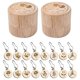 thumbnail image 1 of 16Pcs Removable Stitch Markers with Wooden Storage Box for Knitting, 1 of 5