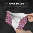 thumbnail image 5 of Picia Colorful Cute French Bulldog Pattern Long Tissue Box Cover,PVC Leather Triangle Holder,Tissue Box Holder with Magnetic Bottom,Facial Paper Organizer Dispenser-7.9"X4.9"X4.5", 5 of 9