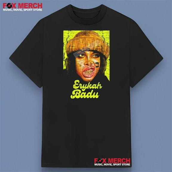 Erykah Badu Black Unisex Shirt