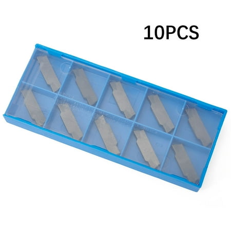 

Goodhd 10Pcs MGMN300 GM5030 Turning Tool Holder Carbide Inserts for Stainless Steel