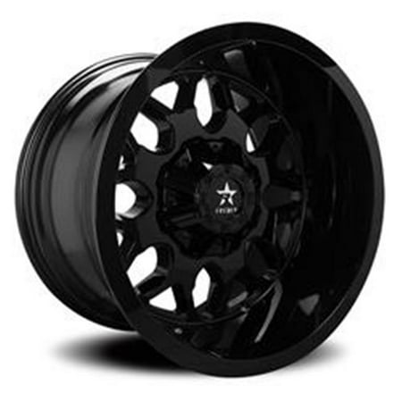 RBP-Pilot R94-320905812F 20 x 9 73R Atomic -12 Offset Gloss Black Wheel for 1959-1978 Buick Electra