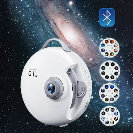 

WNGHRON 32 Films Bluetooth HD Starry Projector Night Light Star Sky Night Lamp For Bedroom Decorative Birthday Gift