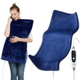 thumbnail image 2 of SNNROO 33”x17” Electric Heating Pad  2-Hour Auto Shut-Off  4 Temperature Settings  Machine Washable, 2 of 7
