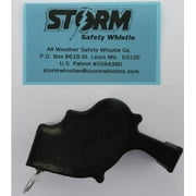 Luxury Home Survival Signal Whistle, Orange, 3 1/4"