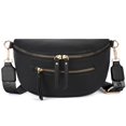 thumbnail image 1 of Bandolera Montana West MWC-248BK de cuero vegano para mujer, 1 of 6