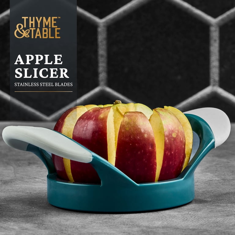 Apple - mm6335 Thyme & Table Stainless Steel Apple Slicer with Comfort Grip