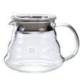 thumbnail image 3 of YANDE-1pc Glass Coffee Server, Standard Glass Coffee Pot with Lids for Coffee Maker, 360ml (12oz), 3 of 4