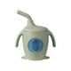 thumbnail image 1 of Vaso de silicona con pajita para niños, vaso de aprendizaje para bebés con asa, vaso de agua infantil de grado alimenticio, vaso de agua, 1 of 5