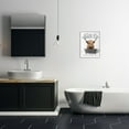 thumbnail image 3 of Stupell Industries Bathtub Highland Cow Animals & Insects Painting White Framed Art Print Wall Art, 16 x 20, 3 of 9