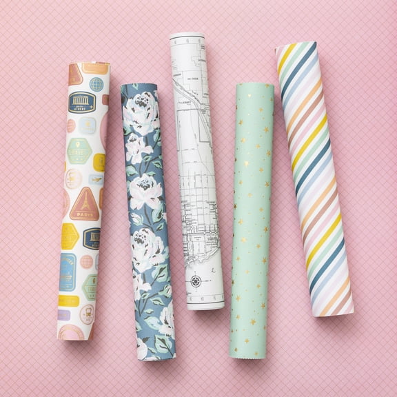 AMC MH Round Trip Paper Pad 6x8 Gold Foil