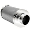 thumbnail image 2 of iPower 4 Inch 190 CFM Duct Inline Fan with 4" Filter 8 Feet Ducting Combo for Grow Tent Ventilation, Silver, 2 of 4