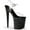 Clr/Blk, variant on Women's Pleaser Flamingo 808MG Ankle Strap Sandal